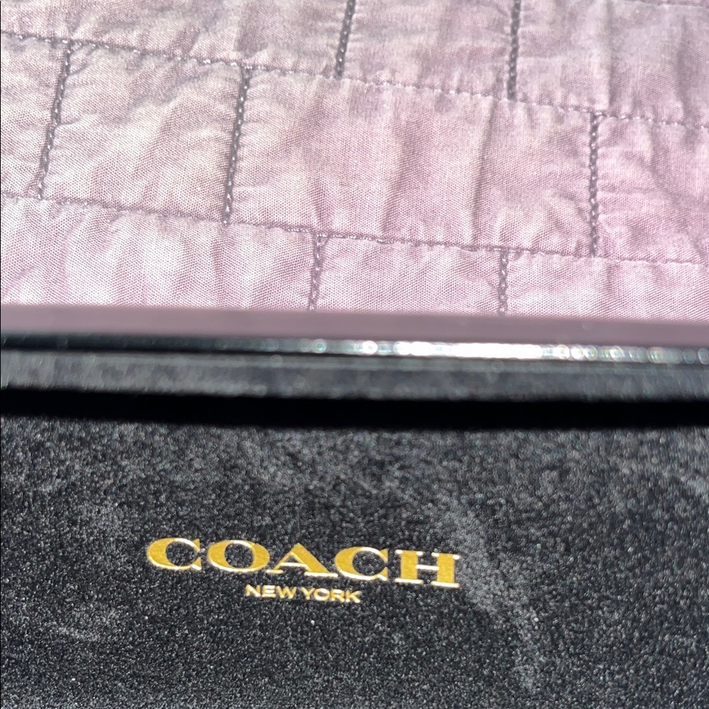 Coach Elegant Black Eyewear Case